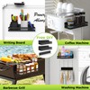5 Pack Strong Magnetic Spice Rack for Refrigerator on Oven,