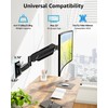MOUNTUP Single Monitor Wall Mount for 17-32 Inch Computer Screen,