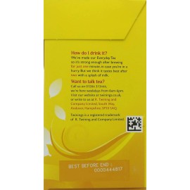 Twinings 100 Count Box of Vegetarian Tea Eco-Friendly Packaging Gifts