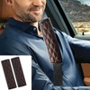 JDDRY 2PC Seat Belt Neck Protector,Car Seat Belt Covers Pads,Leather