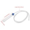 Aquarium Manual Water Changer Air Pump Siphon Fish Tank Gravel