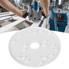 Router Universal Base Plate Acrylic with Centering Pin Screws for