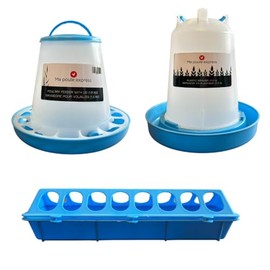 Chick Starter Kit Beginner Poultry Kit (Feeder + Waterer)