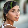 Sports Headband - Sustainable, Seamless, Elastic (Green Grey)