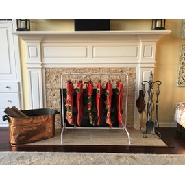 Boottique Free Standing Christmas Stocking Hanger Holder- No Mantle Stocking Holder