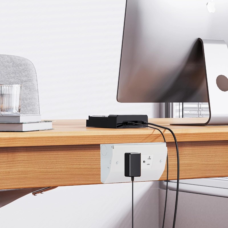 Compact Under Cabinet Distribution Box with Ground Fault Protection,Durable Stainless
