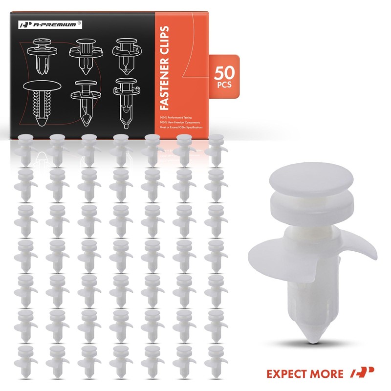 A-Premium 50 PCS Nylon Rear Door Lower Trim Panel Car