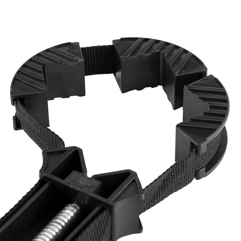 Band Clamp, Woodworking Adjustable Clamp 4 Jaws Strap Holder with