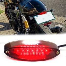 BREDUXSER 28 LED Motorcycle Signal Rear Light 12 V Brake Stop Running Light for Motorcycles, Quads, Dirt Bikes and ATVs
