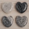 MIJOMA Magic Worry Stones in Heart Shape Made of Natural