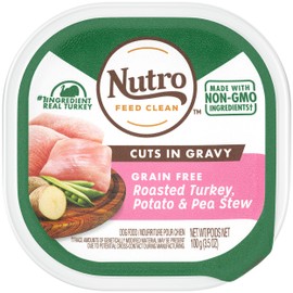 Nutro Cuts in Gravy Grain Free Wet Dog Food Adult & Puppy, 3.5 oz Trays