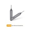 sourcing map 3pcs SIM0.8 Card Removal Screwdriver Bit 5/32" Hex