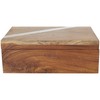 Deco 79 Mango Wood Decorative Box Decorative Keepsake Boxes with