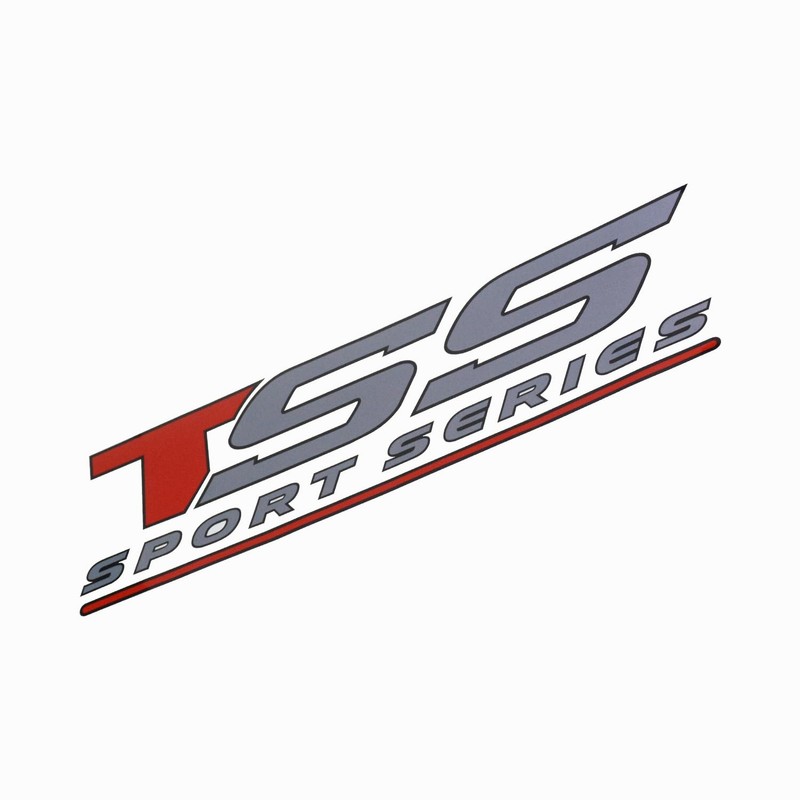 2Pc TSS Sport Series Decal Sticker Vinyl Fit for TSS