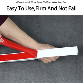 Adjustable Shower Water Blocker – Splash Guard for Bathtub & Walk-in Shower | Triangular Reinforced, Durable Silicone | Easy Peel-and-Stick Installation | Waterproof, Anti-Mold & Custom Shapes