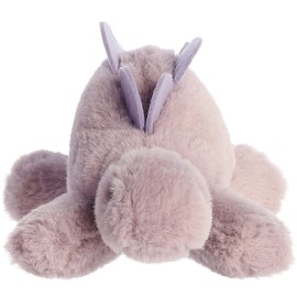 Aurora® Adorable Mini Flopsie™ Stegosaurus Stuffed Animal - Playful Ease - Timeless Companions - Purple 8 Inches