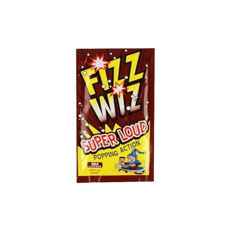 Fizz Wiz Popping Candy Cola - 50 Packets of 5g