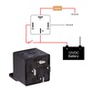 Ehdis 5 Pack Car Relay 4 Pin 12V 40A SPST