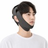 Shop Up Men's V-Line Tape Face Jaw Lifting Band, Black,