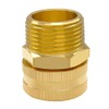 Hooshing 3PCS 3/4" GHT Female to 3/4" NPT Male Garden