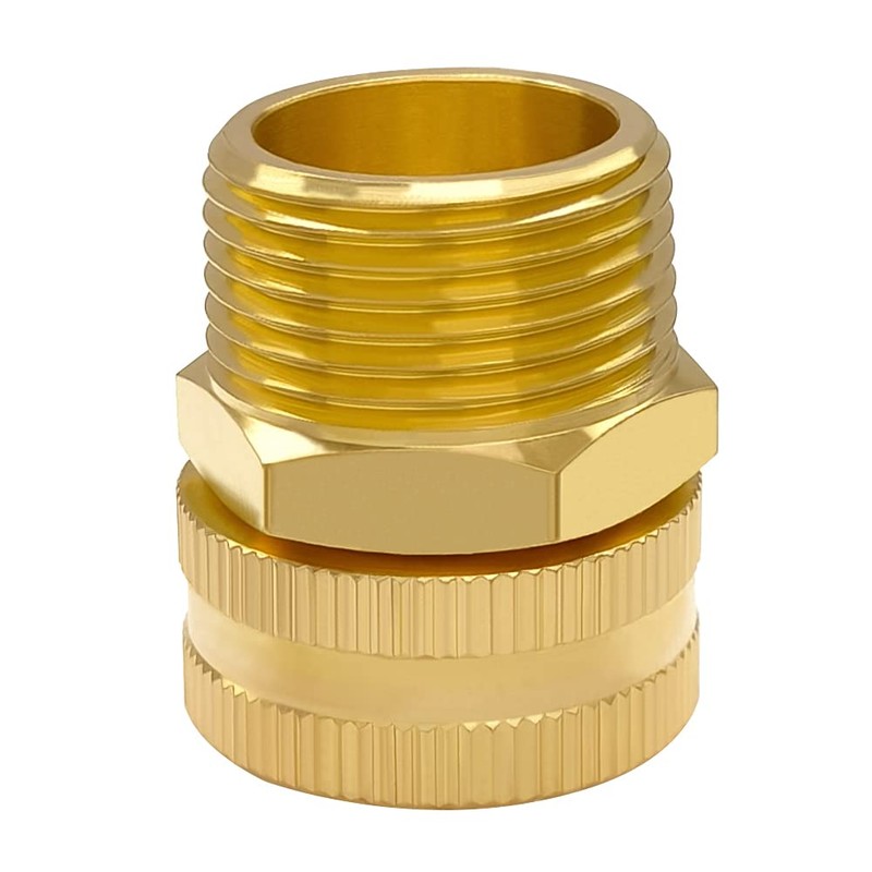Hooshing 3PCS 3/4" GHT Female to 3/4" NPT Male Garden