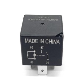 TWDRET 5C3T-14B192-AA Relay Compatible with Ford, O101K Multi-Purpose Control Relay 40Amp 12VDC 4 Pin
