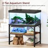 MAHANCRIS 40-50 Gallon Fish Tank Stand, Aquarium Stand with 2-Tier