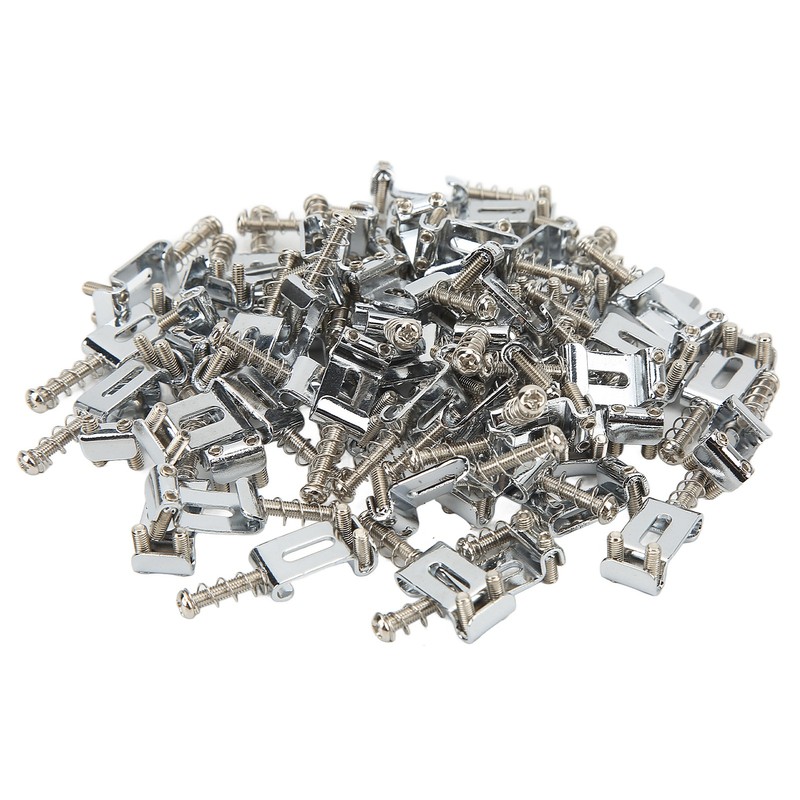 60Pcs Guitar Bridge Saddles Tuning Stability Silver No Burrs Easy