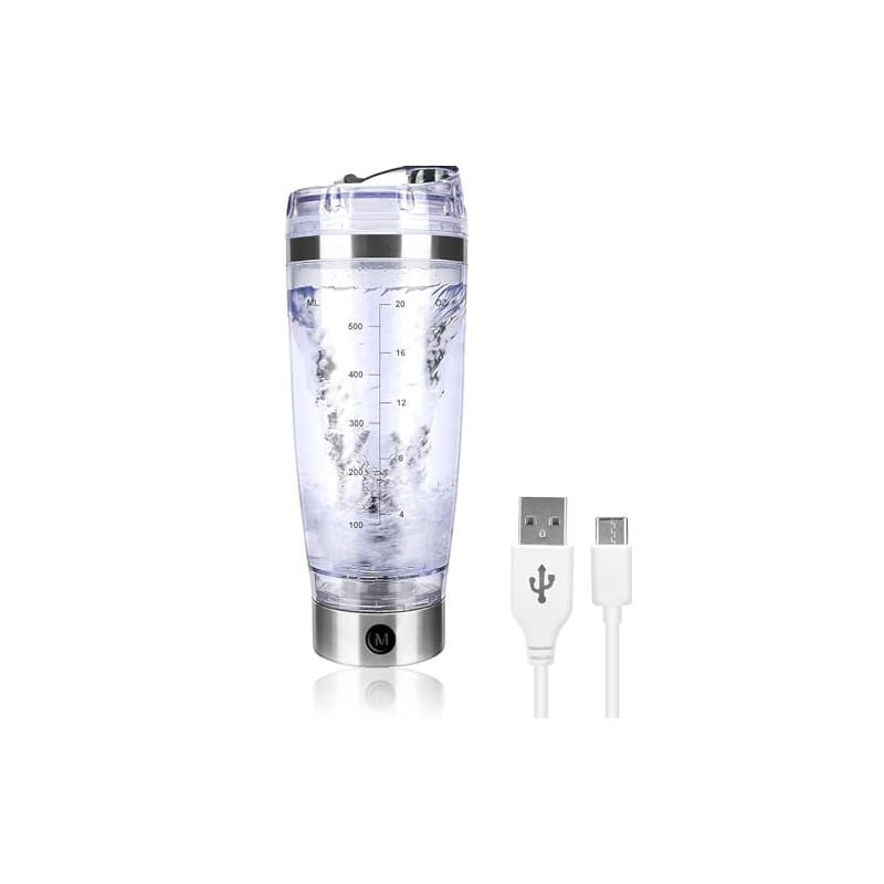 Generic Electric Protein 600 ml Shaker Bottle