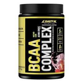 Limit-X Nutrition BCAA Complex - Suplemento Sin Azucar Electrolitos en Polvo BCAA con Aminoácidos de Cadena Vetegal para Hidratacion Diaria y Recupera