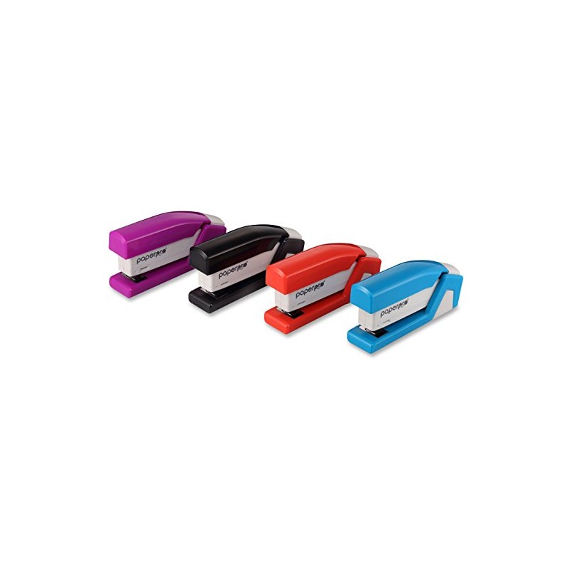 BOSTITCH Compact One-Finger 15-Sheet Stapler(ACI1558), Colors may vary