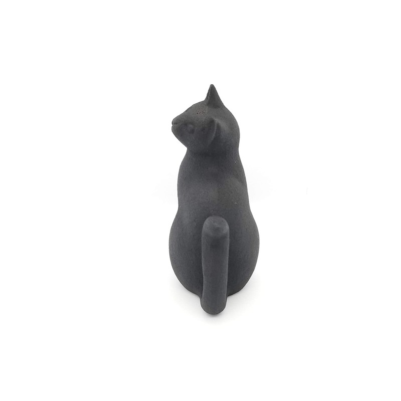 Iwachu Onaga Cat Paperweight Black Product Size (cm): 2.0 x