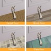 Gotega Door Stopper, 4 Packs Kickdown Door Stop with One