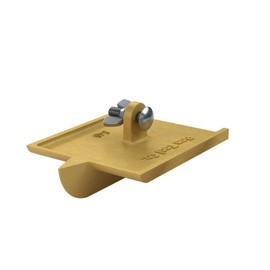 Bon Tool 12-545 6-Inch by 4-1/2-Inch Bronze Walking Concrete Groover, 1-Inch Bit Depth, 1/2-Inch Bit Width