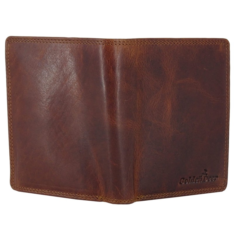 Large Leather Wallet for Men with RFID Protection, Large Wallet