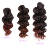 Mtmei Hair Ocean Wave Crochet Hair 9 Inch 8 Packs