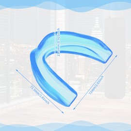 Frienda 5 Pcs Youth Kids Mouth Guard for Sports, Mouthguard for Football Bulk, Adults Boy Girl Sports Athletic Mouthguard for Boxing Basketball Hockey Karate(Blue)