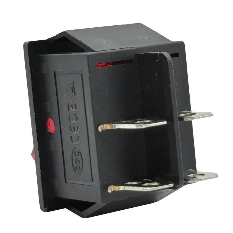 HY12-9-4 Push Button On/Off Rocker Switch 4 Pin IP55 T85HY12-9-4