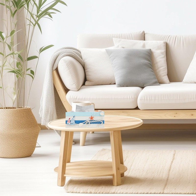 Cabilock 1pcbox Decorative A Holder Tissue Storage Facial Container Shell