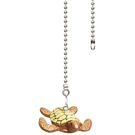 OMYZERO 12inches Ceiling Fan pull chain Lovely Romantic Turtle Pendant ceiling fan light covers pull chain extension