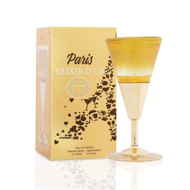 META-BOSEM Paris Elixir Red Designed Bottle, Sweet Perfume for Women, Vanilla Scent Fruity Fragrance Collection, Eau de Parfum Spray - Great Holiday Gift, 3.4 Fl Oz/100Ml