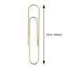 Large Paper Clips, Gold Paper Clips, 2 Inch Paper Clip,