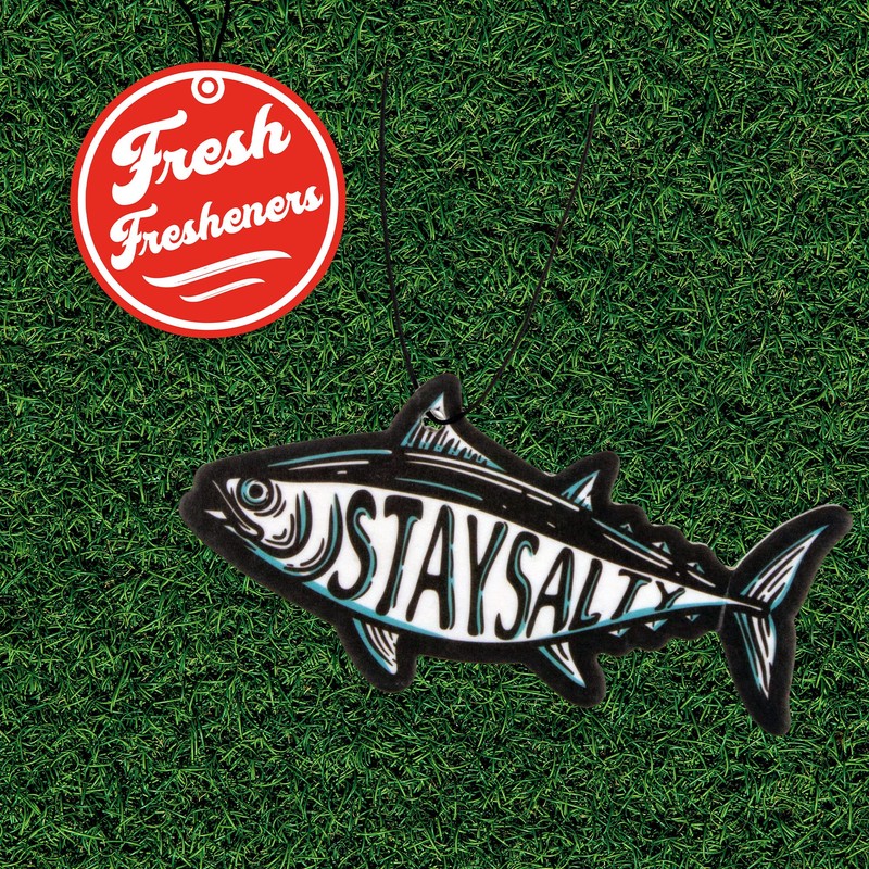 Stay Salty Fish Car Air Freshener 6 Pack Scented with