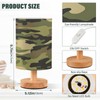 YETTASBIN Camo Bedside Table Lamp, Small LED Desk Light USB