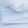 Nestl Body Pillow Cover Soft Pillowcase Lightweight Ice Blue Microfiber