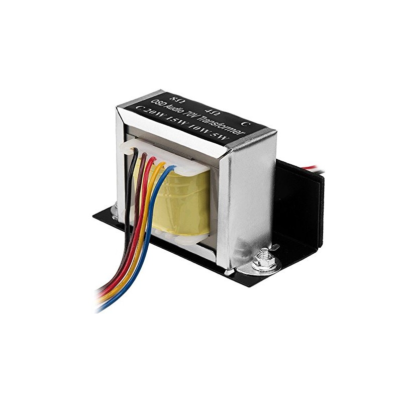OSD Audio Commercial 70V Transformer for Speakers, 20W, 15W, 10W,