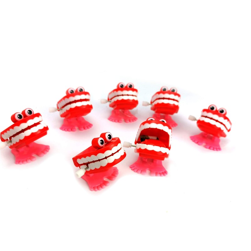 STUWU Set of 3 rattling teeth rattling teeth running teeth