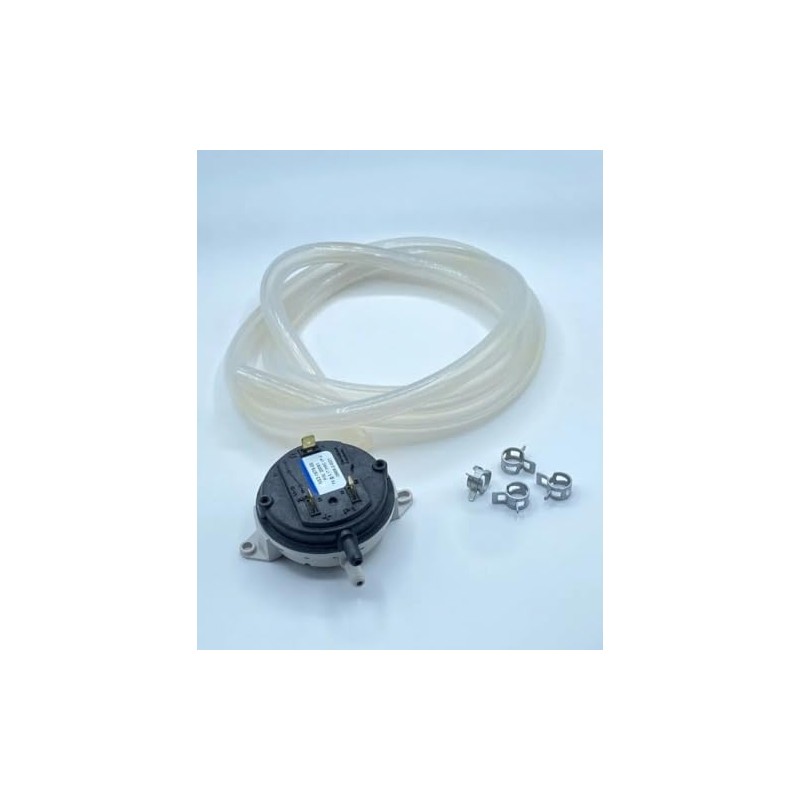 Replacement for Englander Pellet Stove Vacuum Switch with Hose Kit