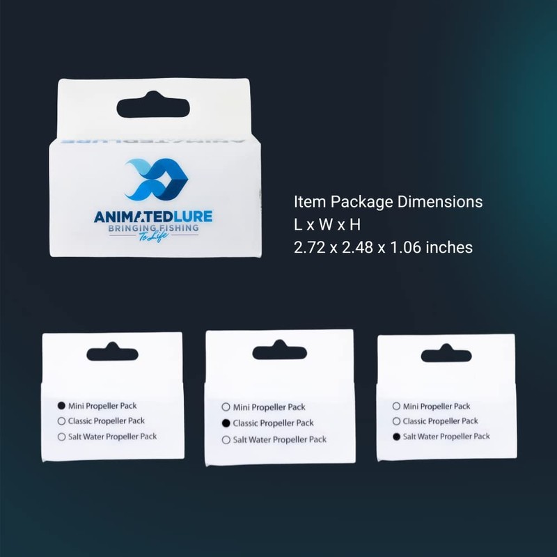 AnimatedLure Spare Propeller Pack (5pcs) (Saltwater)