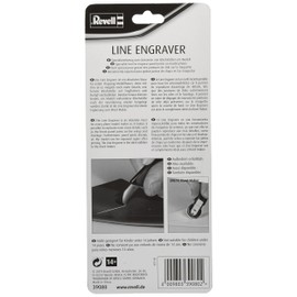 Revell accessoire Maquette graveur de sillons 39080 Modelling Tools, Black